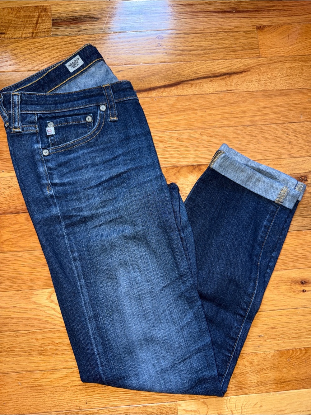 AG Stilt Roll Up Cigarette Jeans